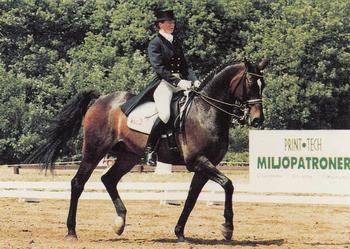 1995 Collect-A-Card Equestrian #182 Anne-Grethe Tornblad-Jensen / Supermax Ravel Front